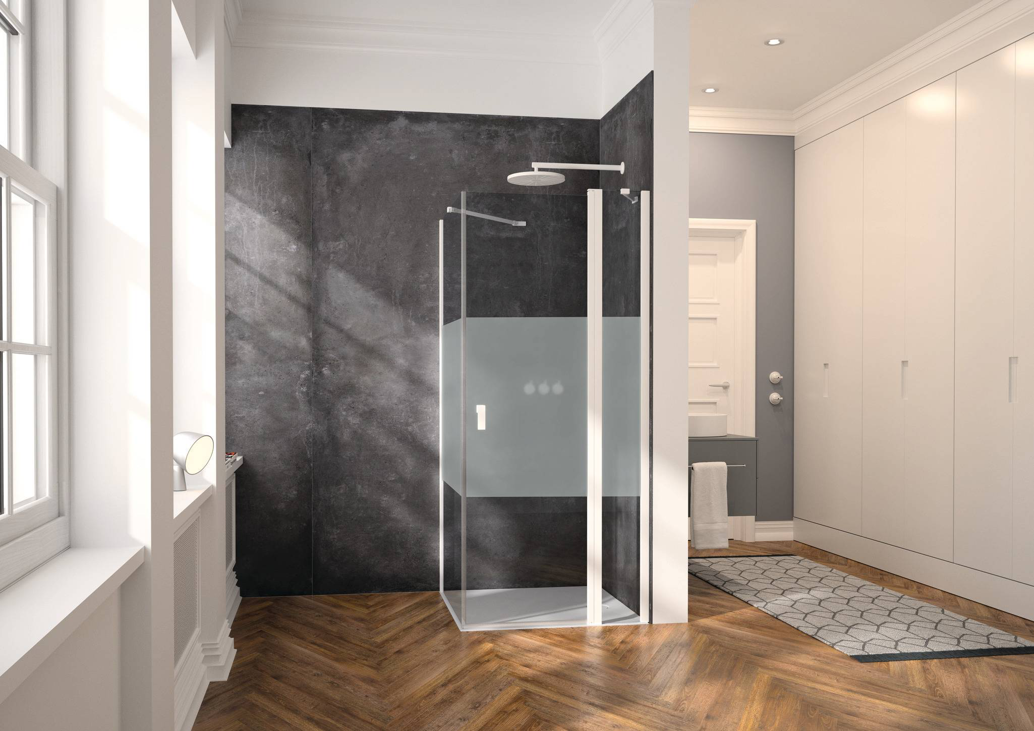 Design - HUEPPE Shower enclosure