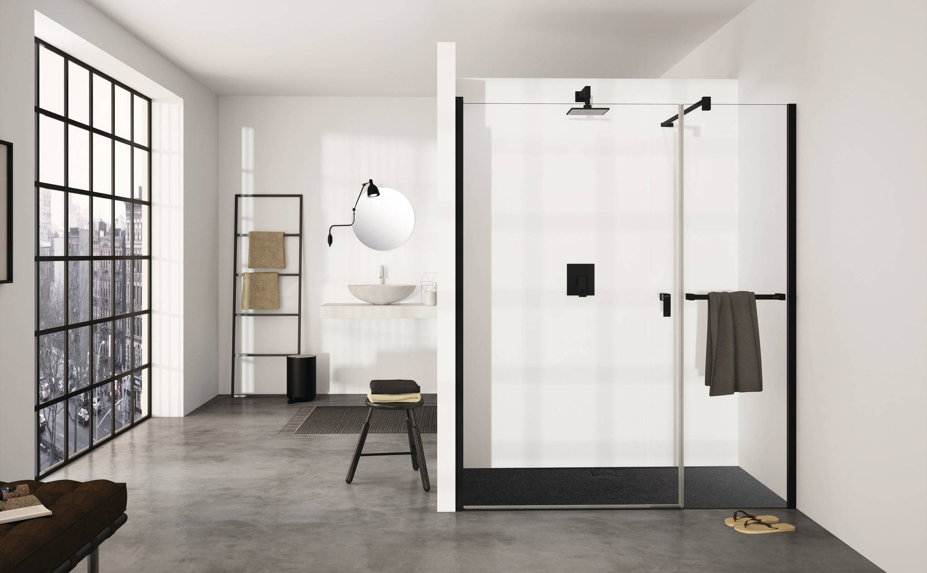 Design - HUEPPE Shower enclosure